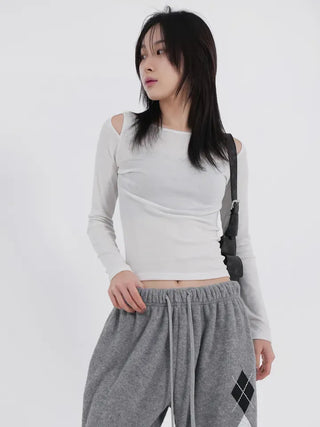 Mook Slit Slim Long Sleeve