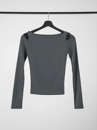 Mook Slit Slim Long Sleeve