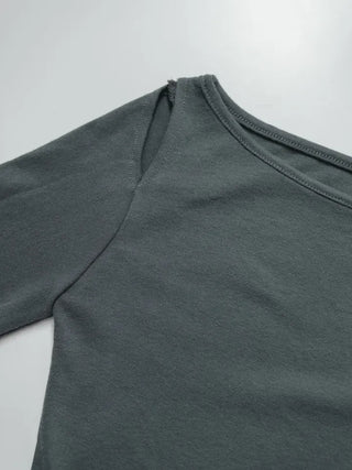 Mook Slit Slim Long Sleeve