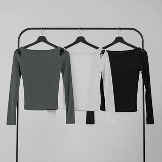 Mook Slit Slim Long Sleeve