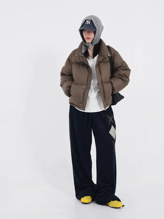 With Balaclava Triangle Knit
