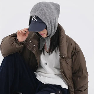 With Balaclava Triangle Knit