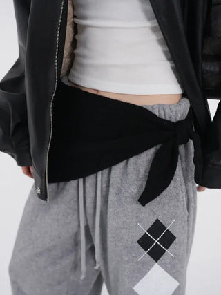 With Balaclava Triangle Knit