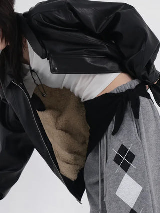 With Balaclava Triangle Knit