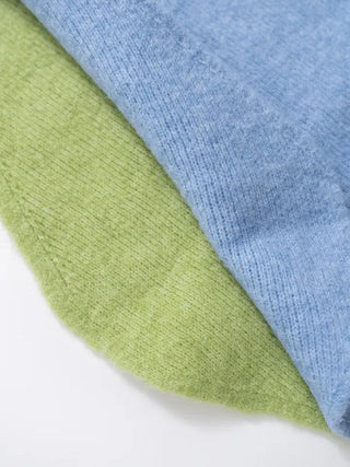 With Balaclava Triangle Knit