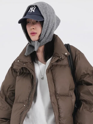 With Balaclava Triangle Knit