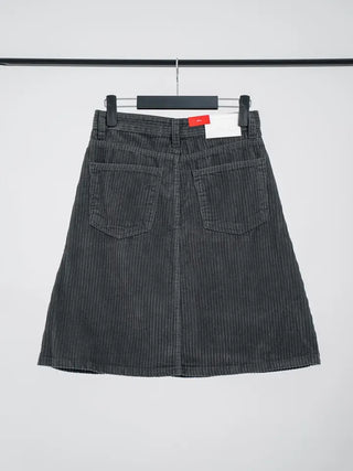 Authen Corduroy Midi Skirt