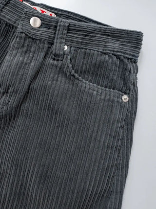 Authen Corduroy Midi Skirt