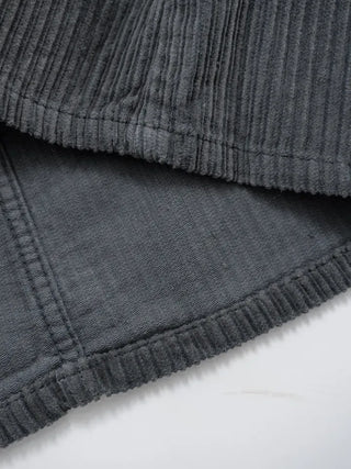 Authen Corduroy Midi Skirt