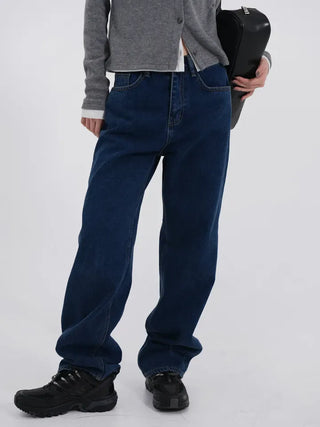 Rizzle Deep Dark Blue Straight Denim