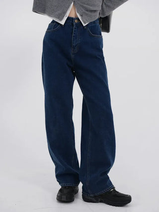 Rizzle Deep Dark Blue Straight Denim
