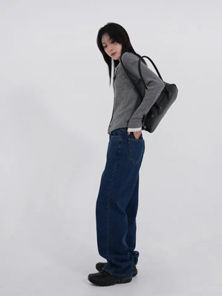 Rizzle Deep Dark Blue Straight Denim