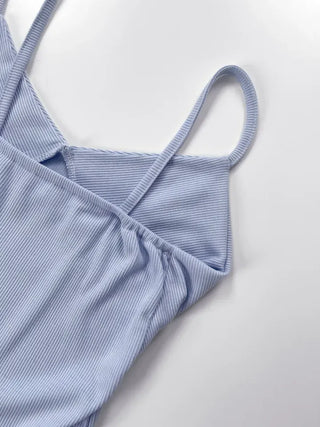 Charles Shirred Crop Strappy