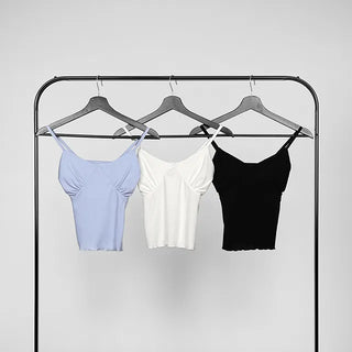 Charles Shirred Crop Strappy