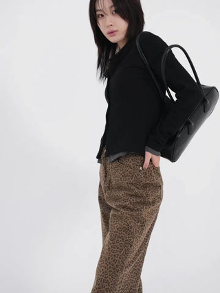 Richel leopard long pants
