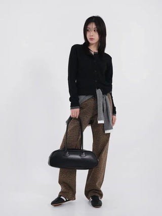 Richel leopard long pants