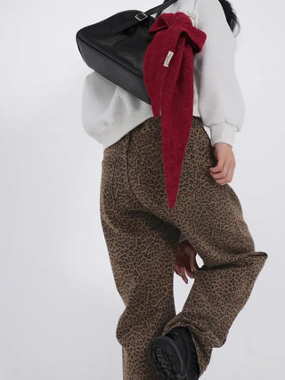 Richel leopard long pants