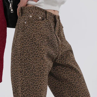 Richel leopard long pants