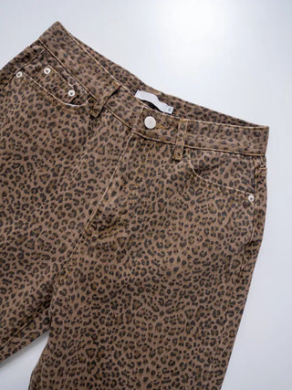 Richel leopard long pants