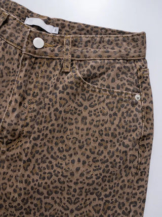 Richel leopard long pants
