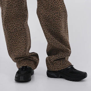 Richel leopard long pants