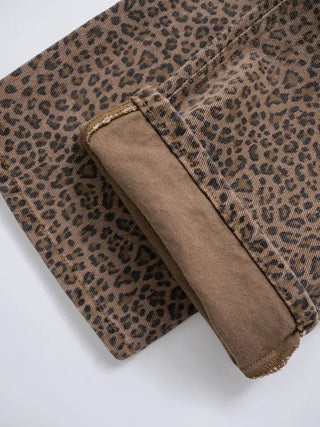 Richel leopard long pants
