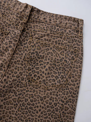 Richel leopard long pants