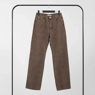 Richel leopard long pants