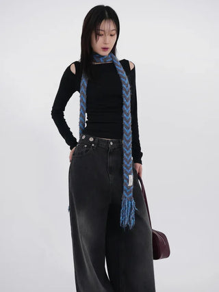 E'Dawn Big Eyelet Denim