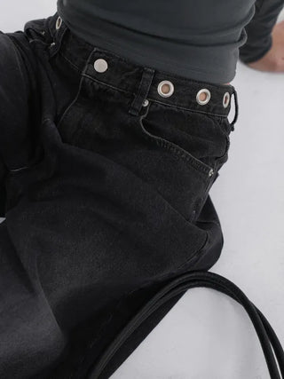 E'Dawn Big Eyelet Denim