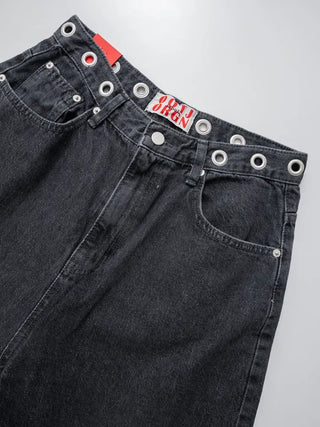 E'Dawn Big Eyelet Denim
