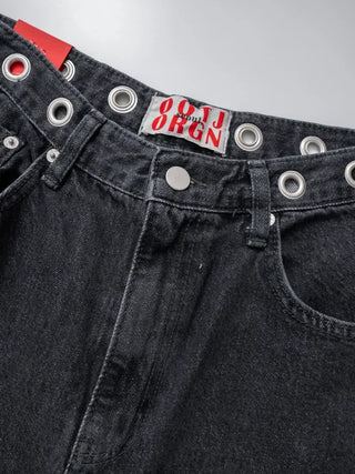 E'Dawn Big Eyelet Denim