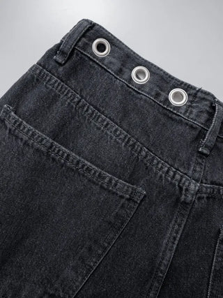 E'Dawn Big Eyelet Denim