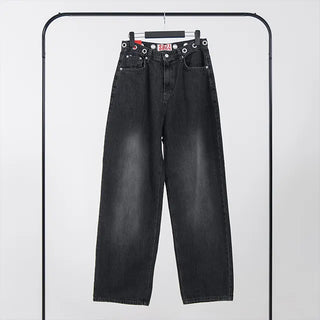 E'Dawn Big Eyelet Denim