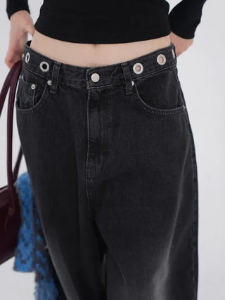 E'Dawn Big Eyelet Denim