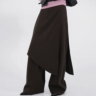 Logan Wool Wrap Slacks