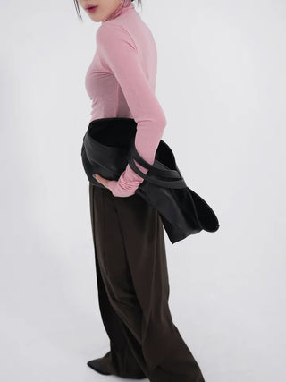 Logan Wool Wrap Slacks