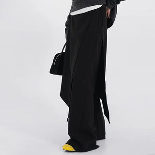 Logan Wool Wrap Slacks