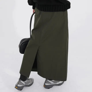 Ponin padded long skirt