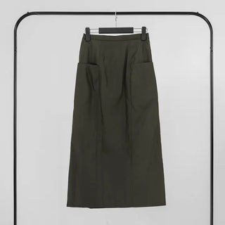 Ponin padded long skirt