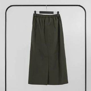Ponin padded long skirt