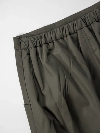 Ponin padded long skirt