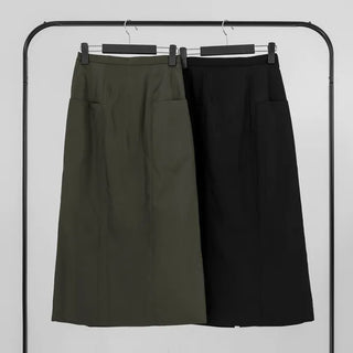 Ponin padded long skirt