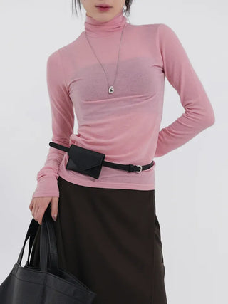 Bento Tencel Slim Turtleneck