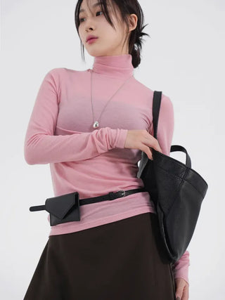 Bento Tencel Slim Turtleneck