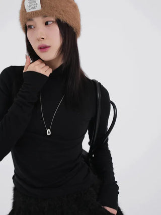 Bento Tencel Slim Turtleneck