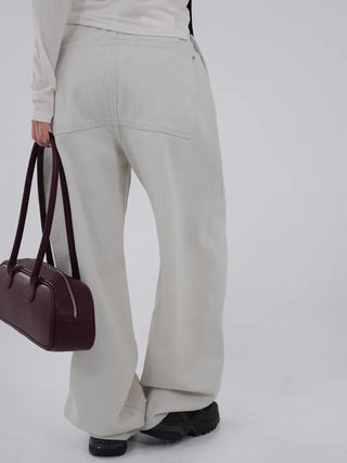Lily Brushed Sailor Wide Pants
