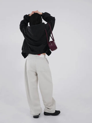 Lily Brushed Sailor Wide Pants