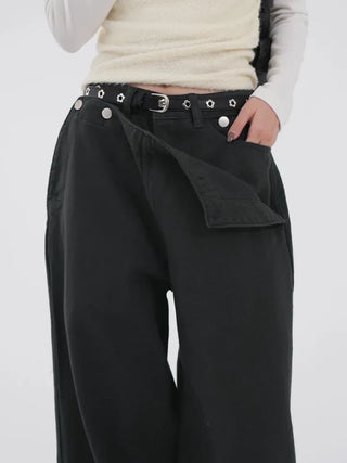 Lily Brushed Sailor Wide Pants
