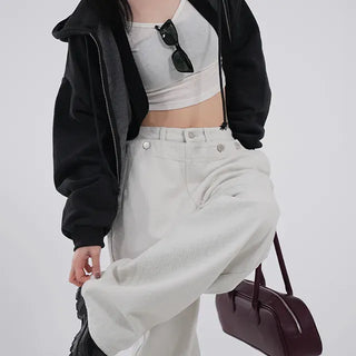 Lily Brushed Sailor Wide Pants